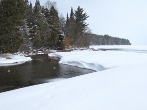 River Meets Lake Superior